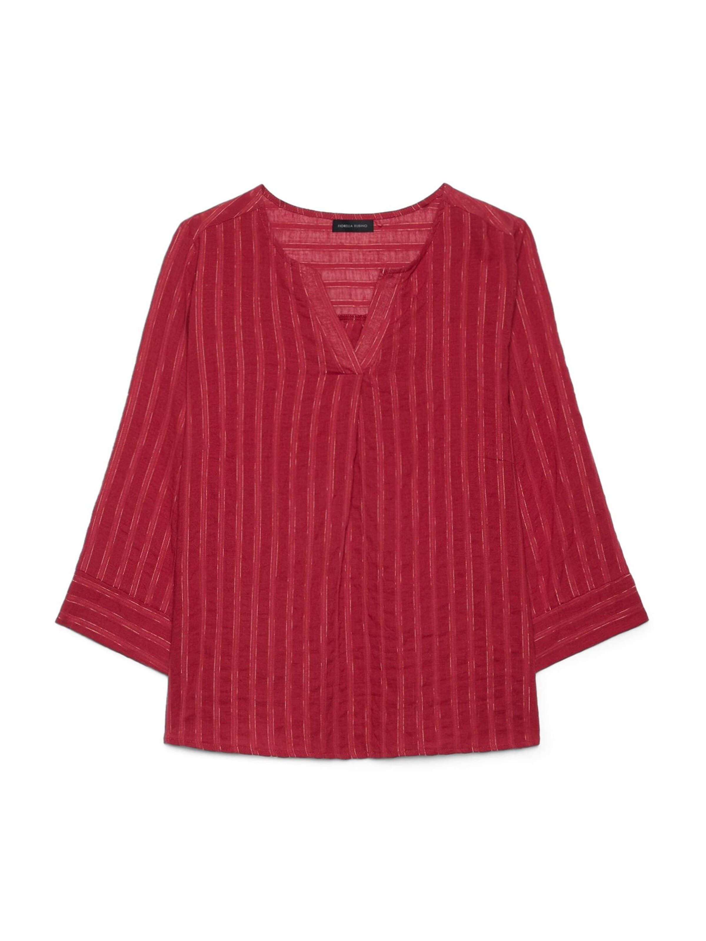Chemisier Fiorella Rubino en rouge : devant