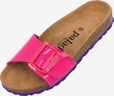 Palado Pantolette 'Malta ' in neonpink, Produktansicht