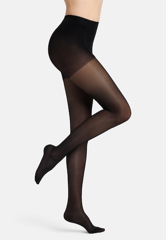 camano Tights in Black: front