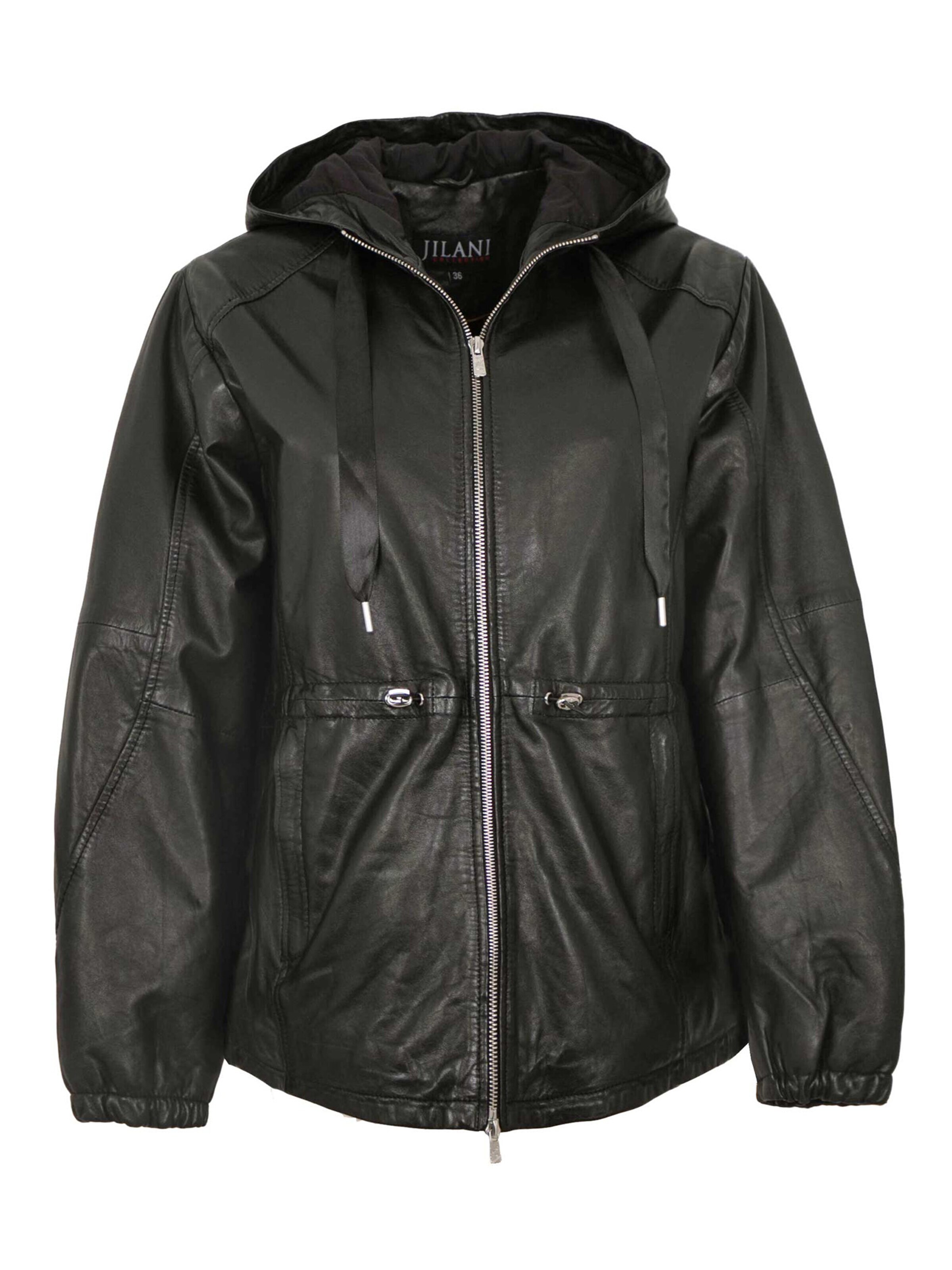 Jilani Übergangsjacke 'Camelia'‌‌‌‌‌‌‌‌‌‌ in Schwarz: Vorderseite