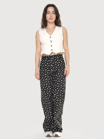 Baggy Pantaloni di wild pony in nero: frontale