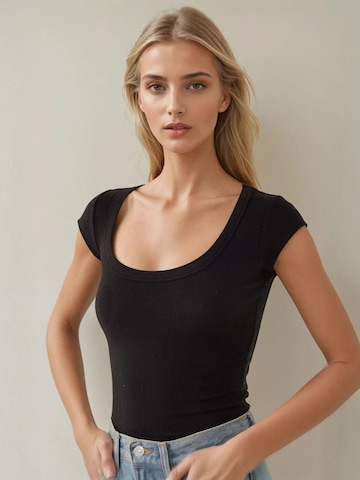 Hiccup T-Shirt in Schwarz: Vorderseite