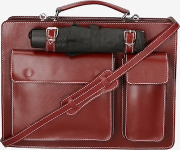 Gave Lux Document Bag in Red: front