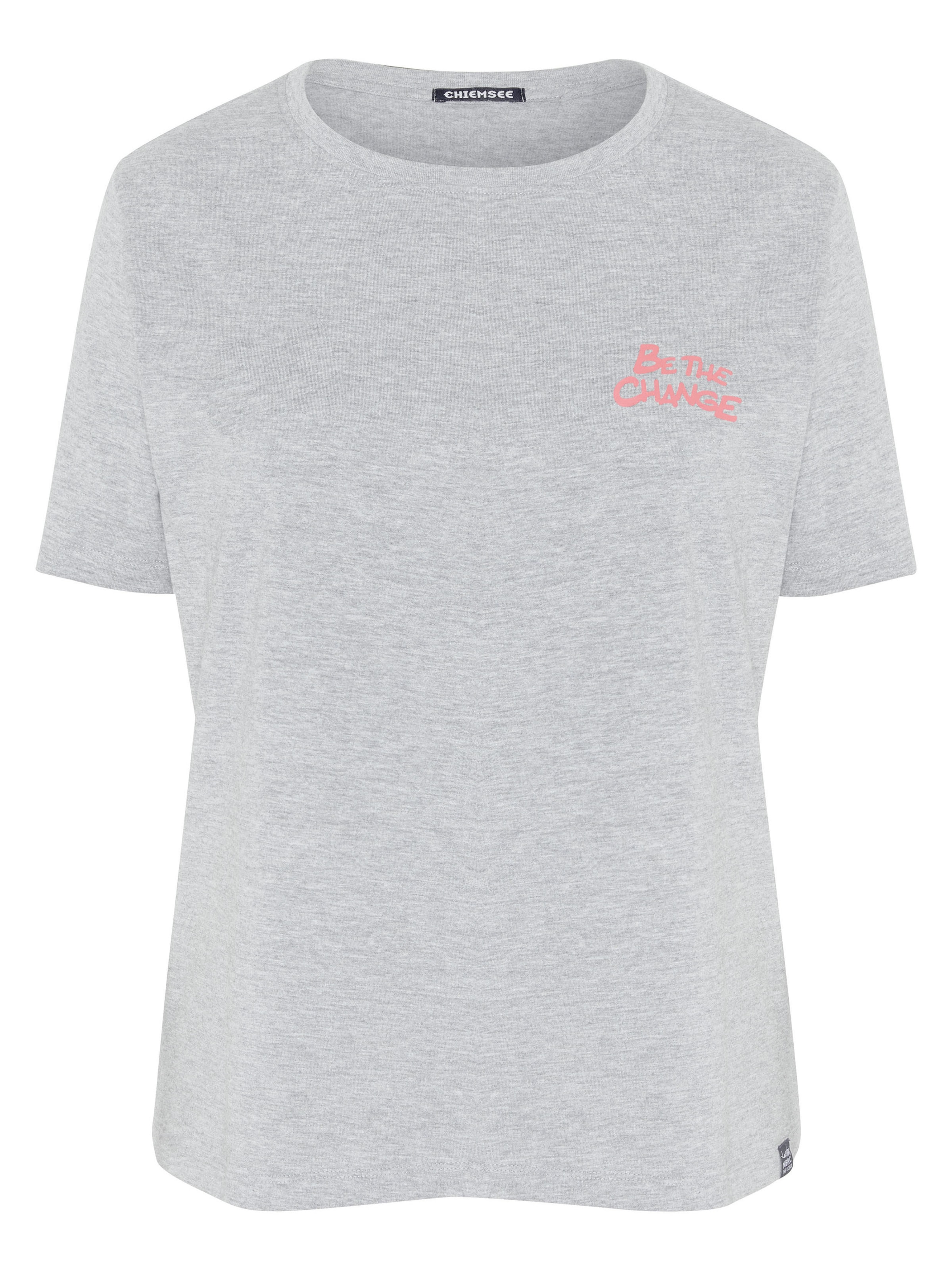 CHIEMSEE Shirt 'Mbrc The Ocean' in Grey: front