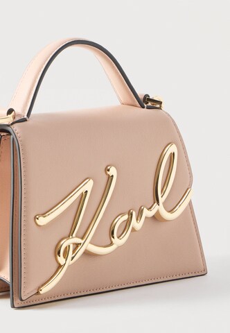 Karl Lagerfeld Torba na ramię 'K/Signature' w kolorze różowy