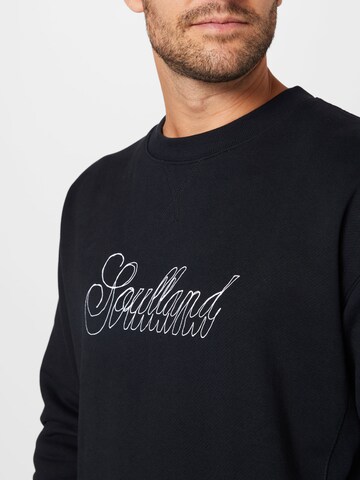 Soulland Sweatshirt i sort