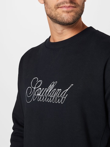 Soulland Sweatshirt in Zwart