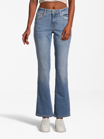 AÉROPOSTALE Bootcut Jeans in Blauw: voorkant