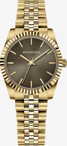 Watchpeople Analog Watch in Gold: front