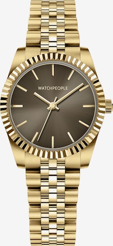 Watchpeople Analog Watch in Gold: front