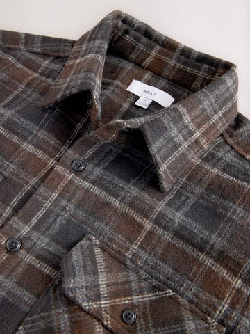 Next Regular Fit Skjorte i brun