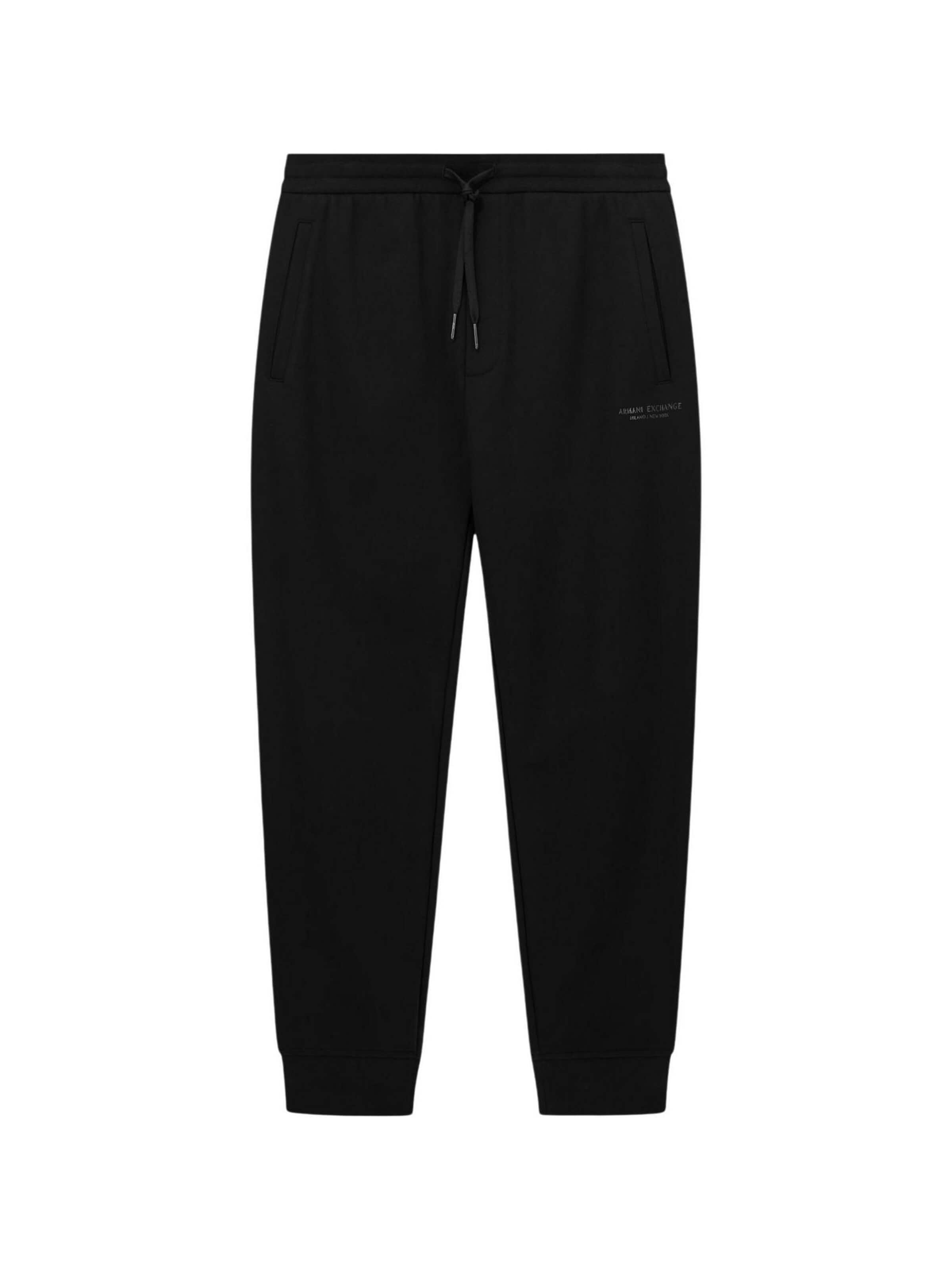 ARMANI EXCHANGE Regular Broek 'XM001299 AF20934' in Zwart