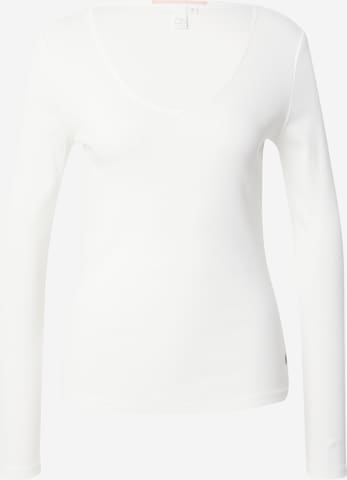 QS Тениска в бяло: отпред