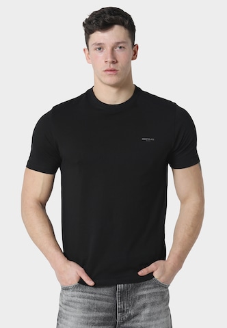 883Police Shirt 'Duocas' in Zwart: voorkant