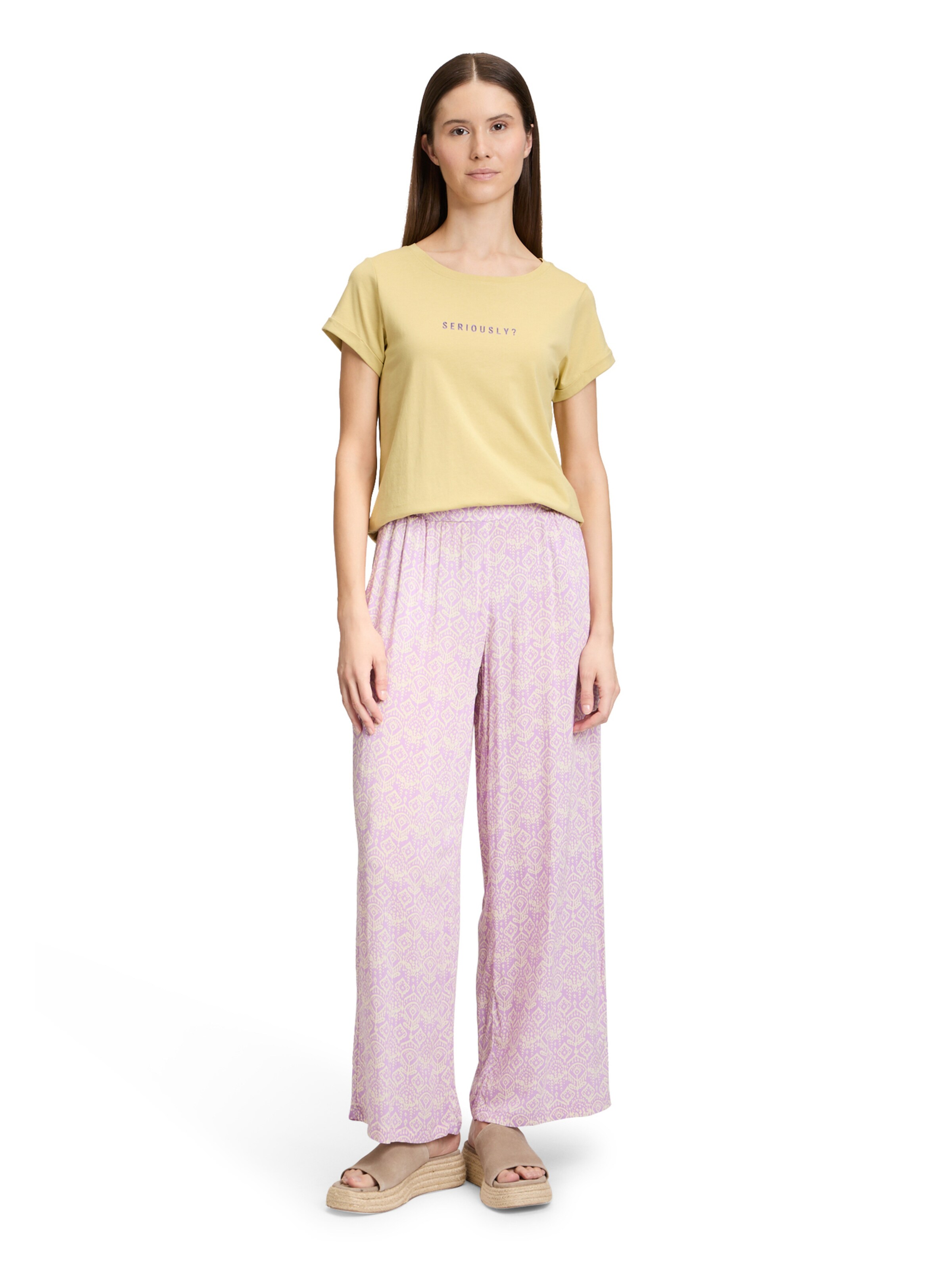 T-shirt Cartoon en jaune