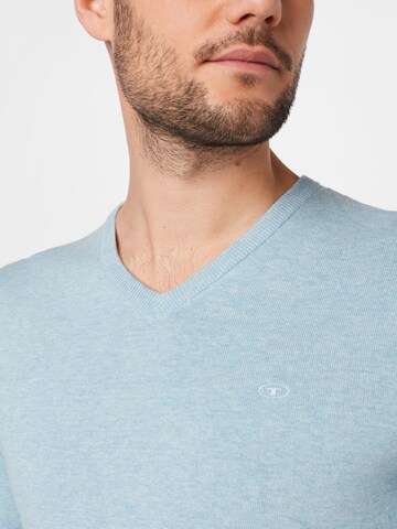 TOM TAILOR Regular fit Sweater in Blue