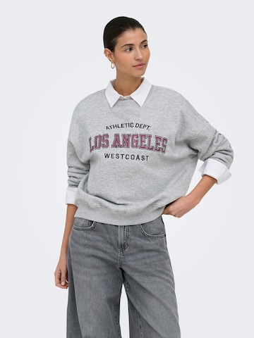 JDY - Sudadera 'JDYMesa' en gris: frente