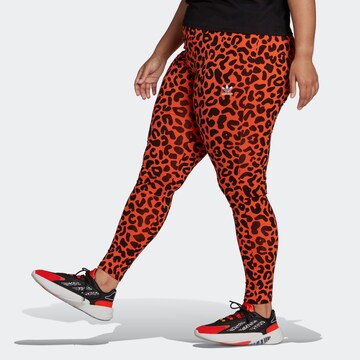 ADIDAS ORIGINALS Skinny Legíny – oranžová