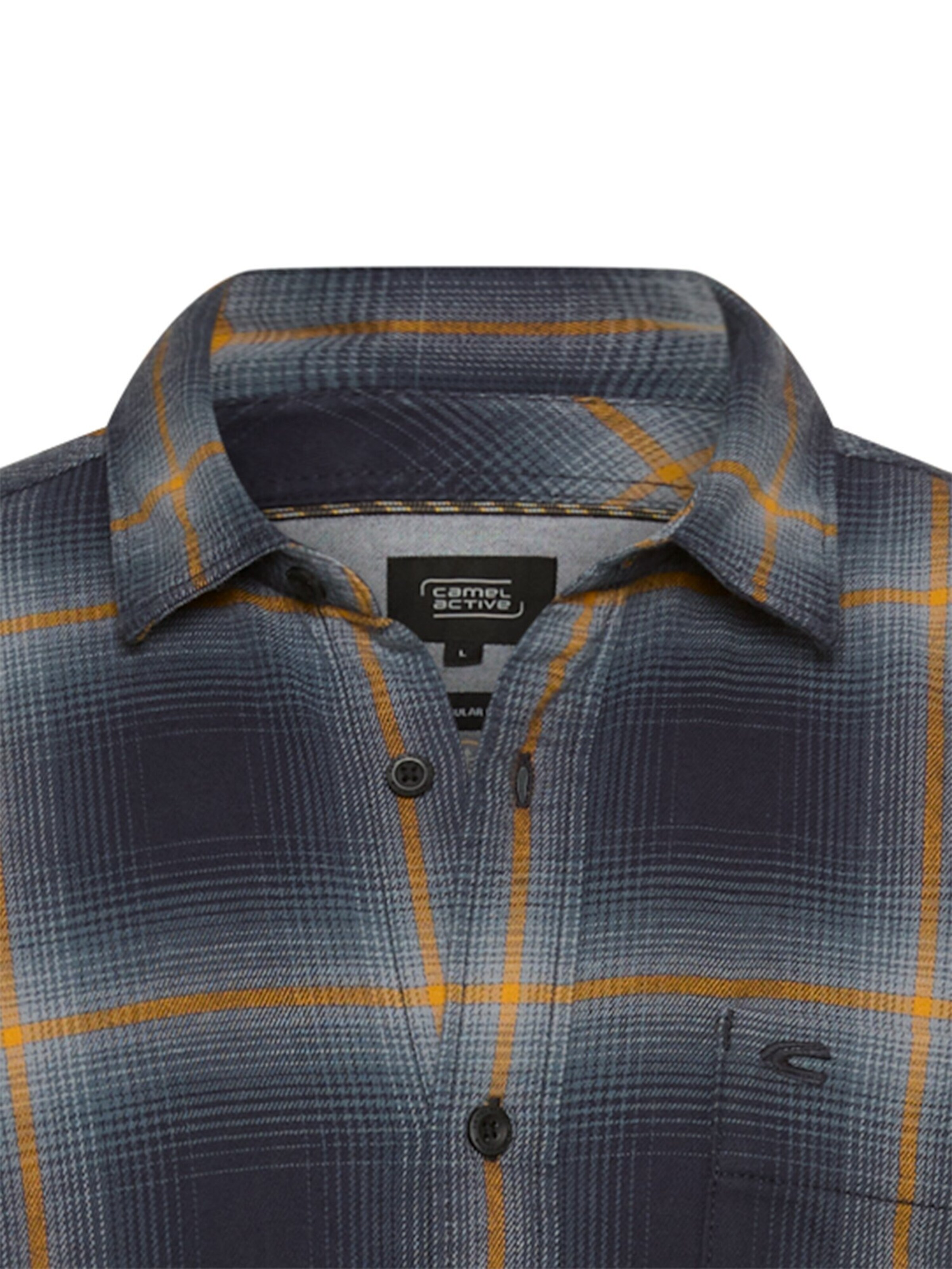 CAMEL ACTIVE Regular fit Button Up Shirt in Blue