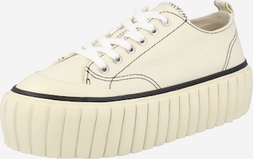 DIESEL Sneakers low 'HANAMI' i beige: forside