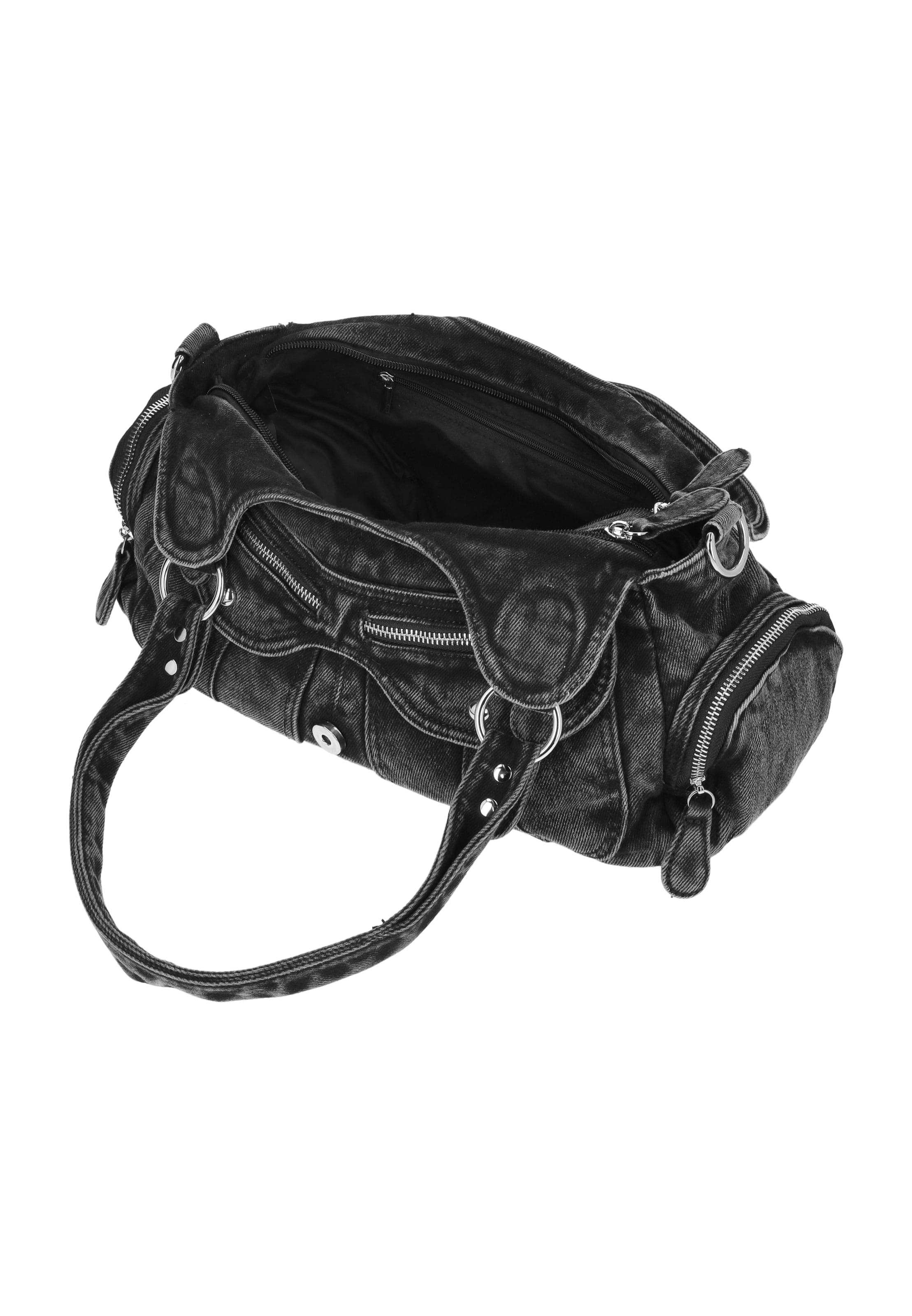 myMo ROCKS - Bolso de hombro en negro