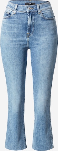 7 for all mankind Flared Jeans in Blue: front