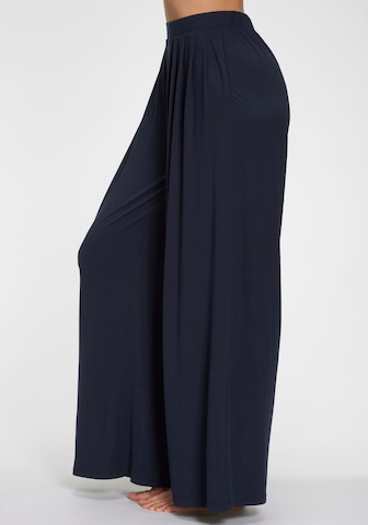 LASCANA Wide Leg Hose in Blau