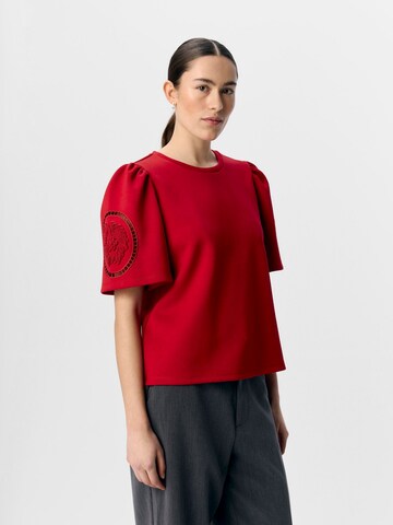 OBJECT - Camiseta 'OBJDorina' en rojo: frente