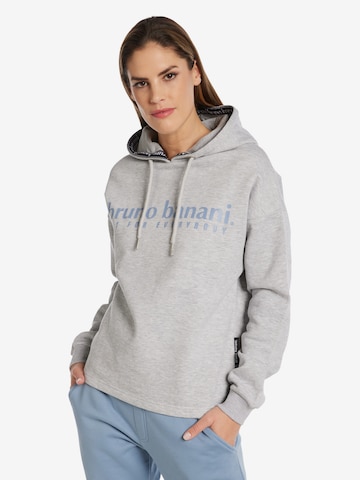 BRUNO BANANI Sweater 'Calderon' in Grey: front