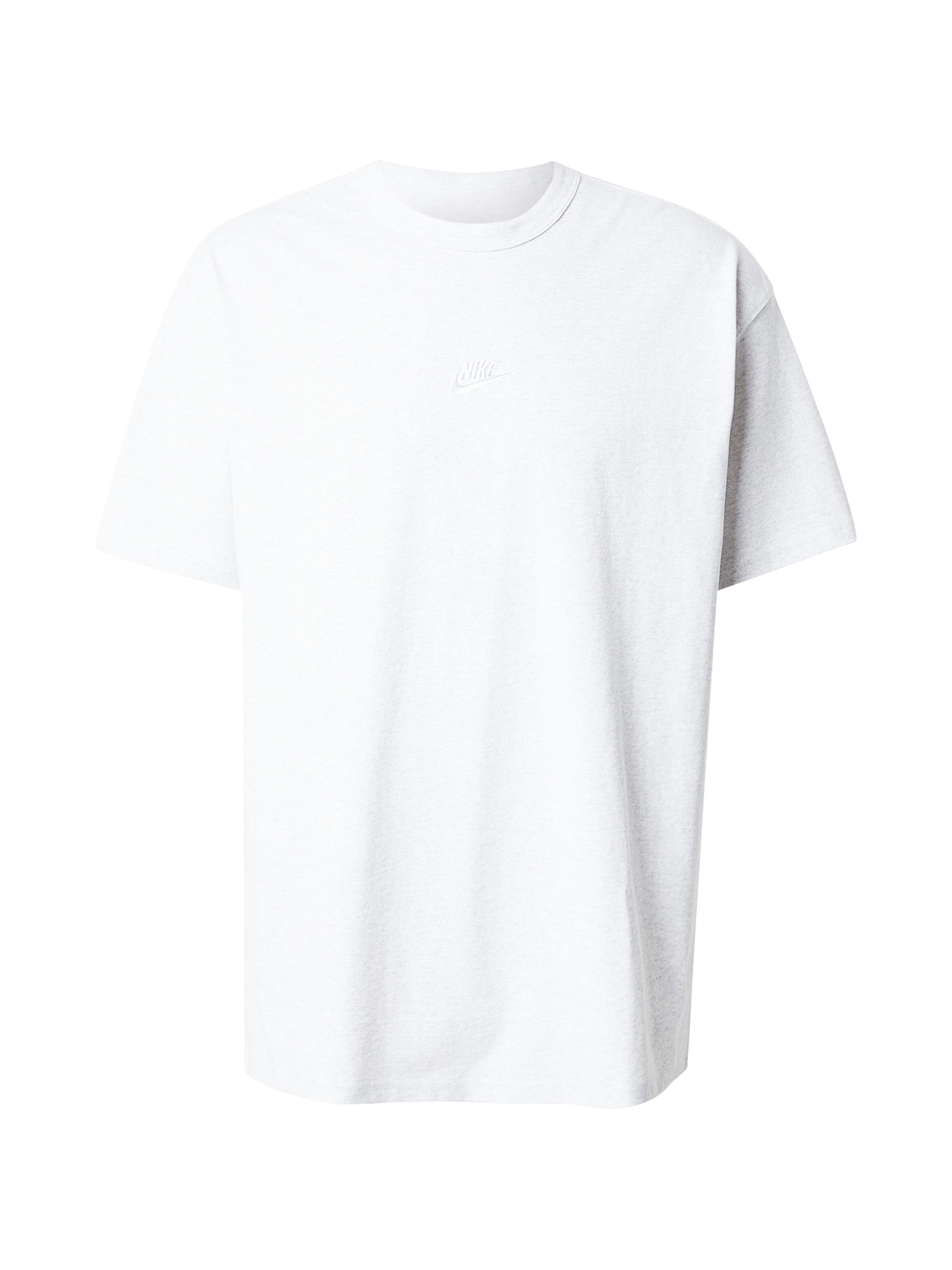 Nike Sportswear T-Shirt 'PREM ESS' en gris clair, Vue avec produit
