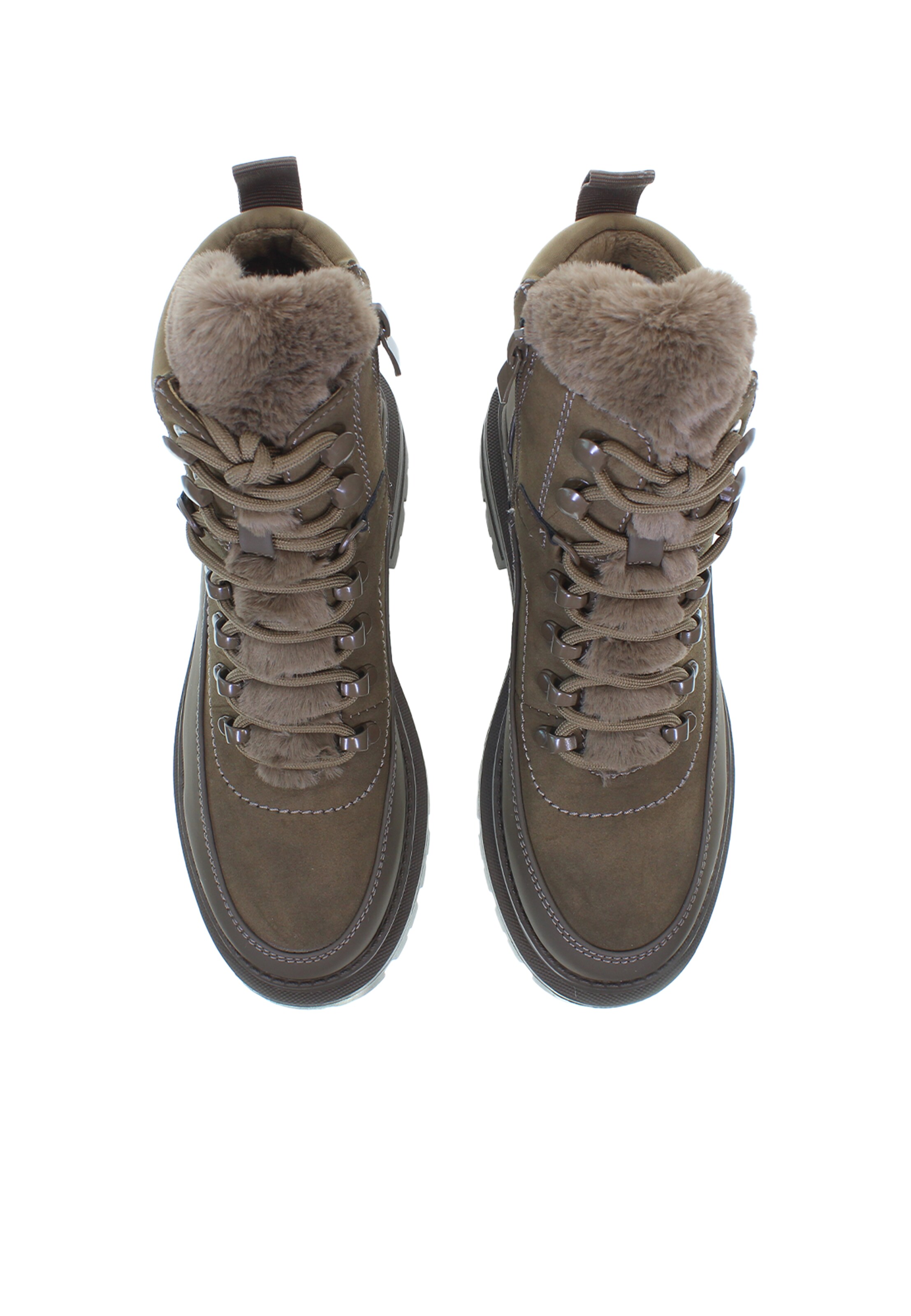 U.S. POLO ASSN. Lace-up bootie in Green