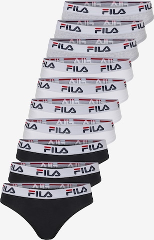 FILA Panty in Grey: front