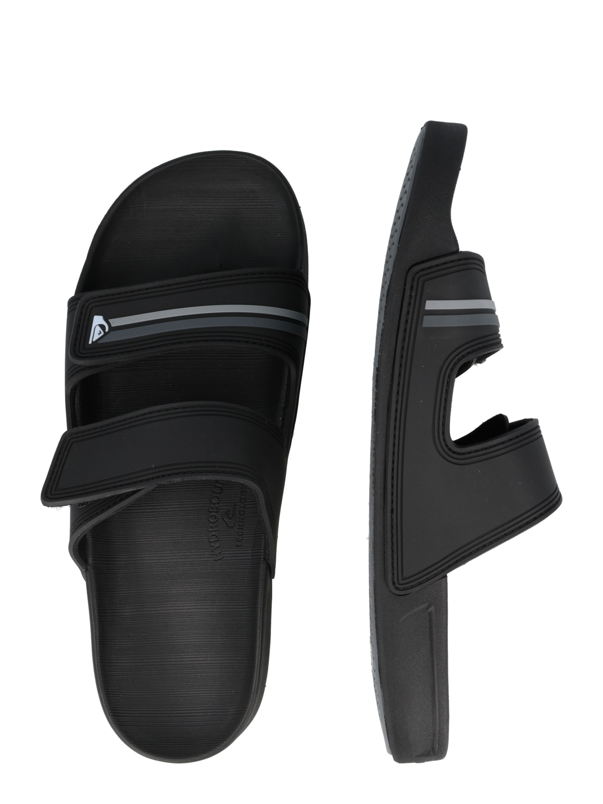 QUIKSILVER Mules 'Rivi' in Black