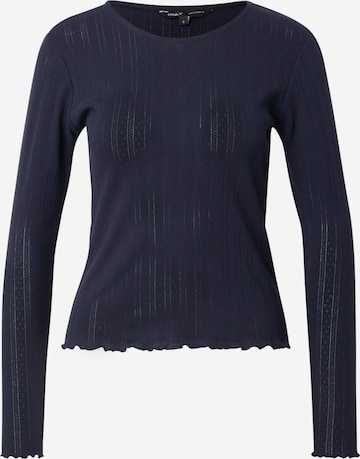 ONLY Shirt in Blau: Vorderseite