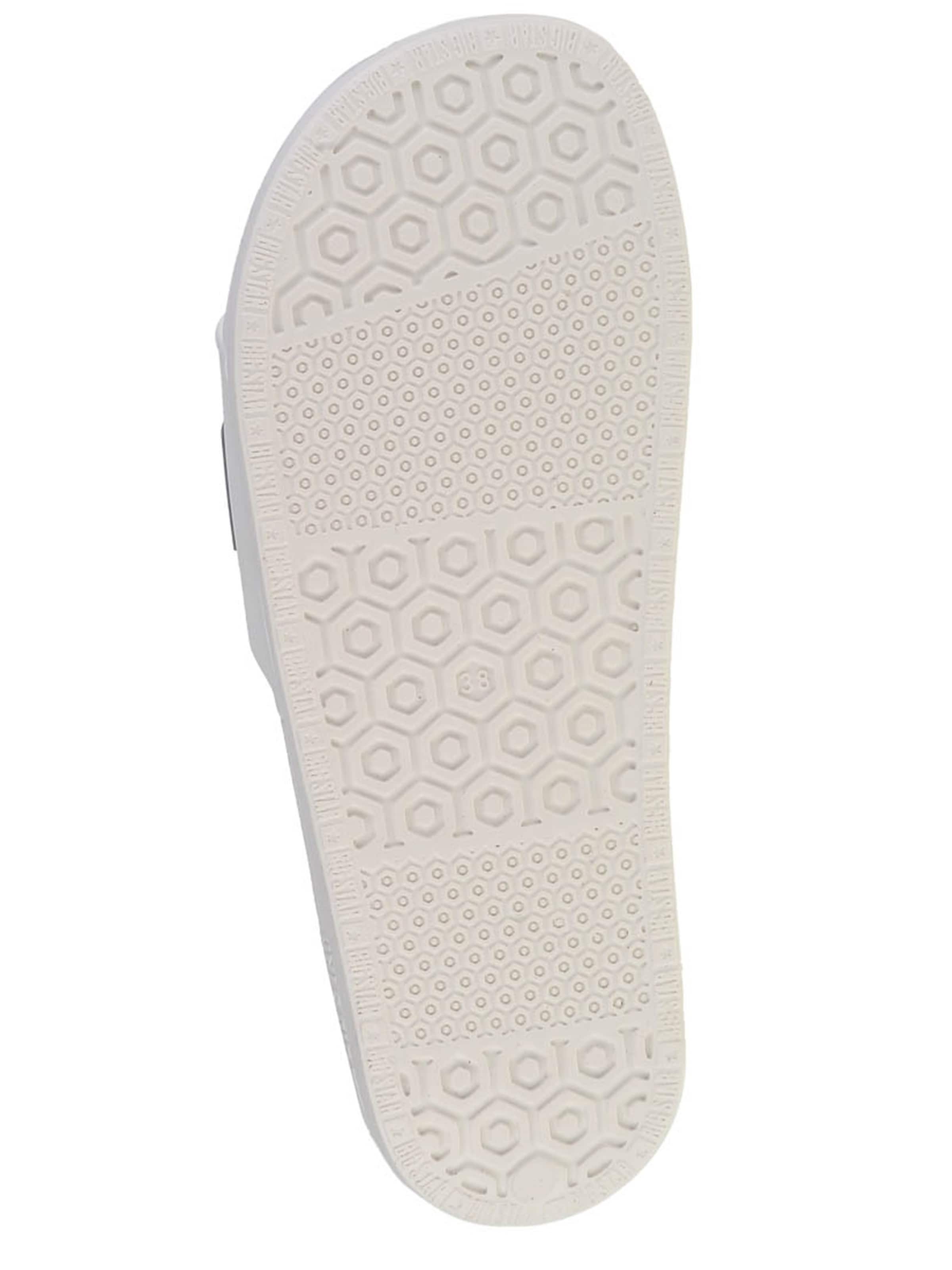 BIG STAR Strand-/badschoen 'Big Star W Slipper FF274A' in Wit