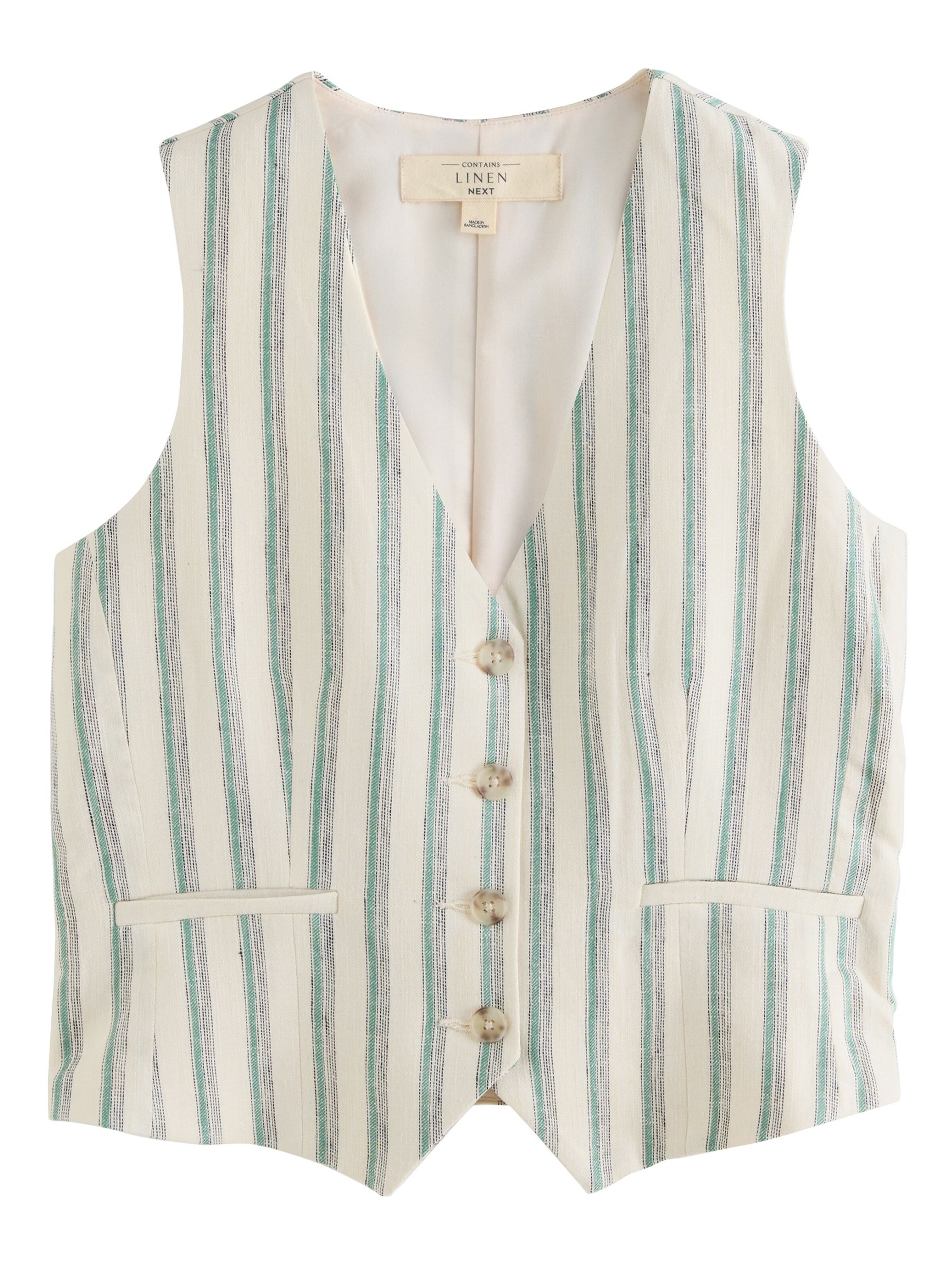 Next - Colete de fato em bege: frente