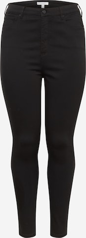 Skinny Pantaloni 'Bianca' de la Forever New pe negru: față