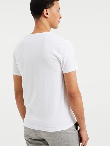 T-Shirt WE Fashion en blanc
