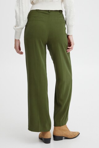 Atelier Rêve Loose fit Pants 'LEONO' in Green: front