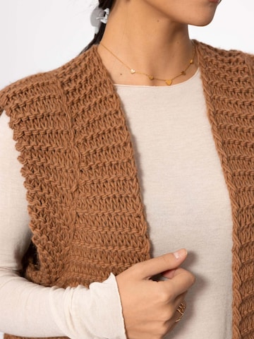 SASSYCLASSY Weste‌‌‌‌‌‌‌‌ in Beige