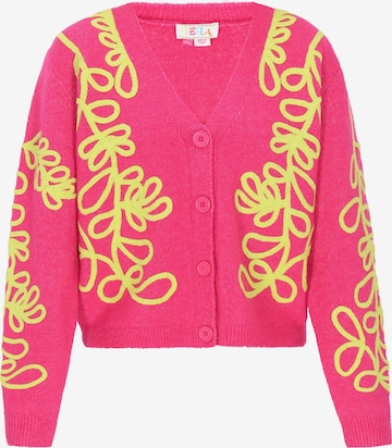 IZIA - Casaco de malha em rosa: frente