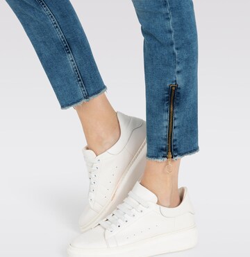 Skinny Jean 'Rich' MAC en bleu