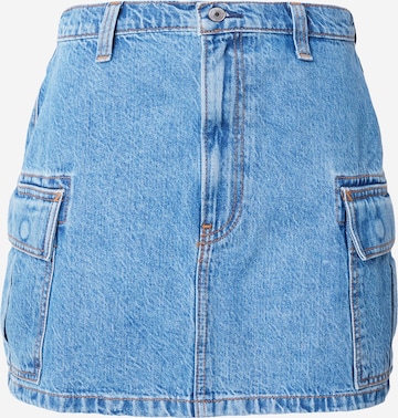 Abercrombie & Fitch Rok in Blauw: voorkant