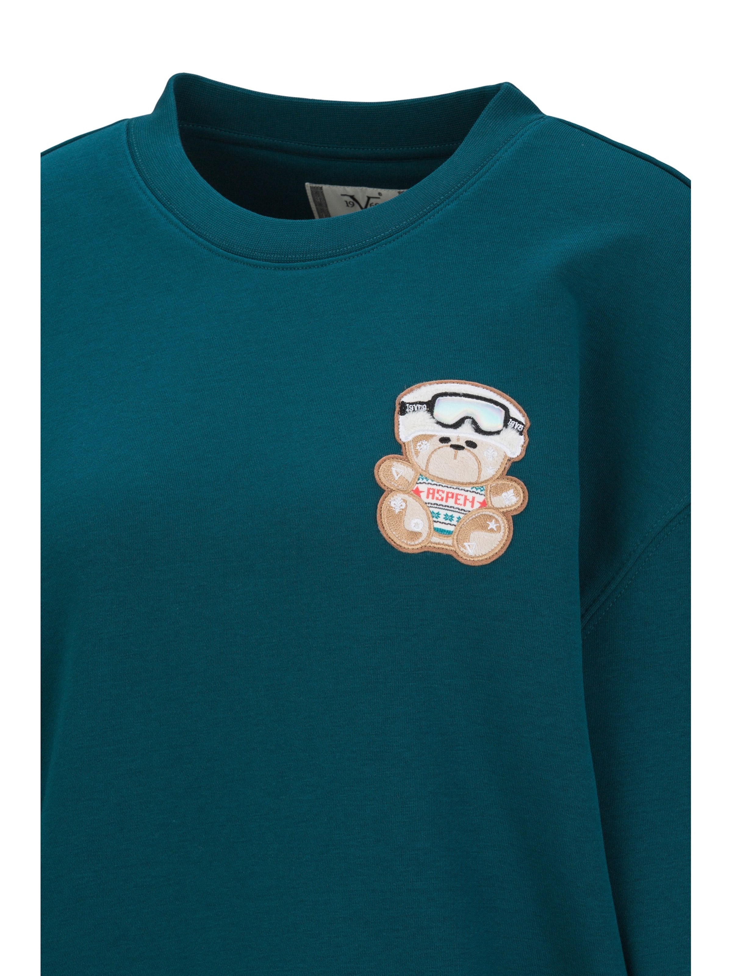 19V69 ITALIA Sweatshirt 'Sinja Wintersports 2' in Groen