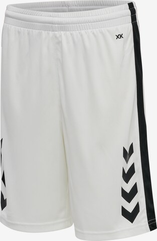 Regular Pantalon de sport 'CORE' Hummel en blanc