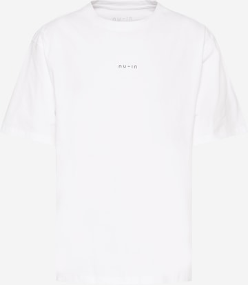 NU-IN Μπλουζάκι σε λευκό: μπροστά