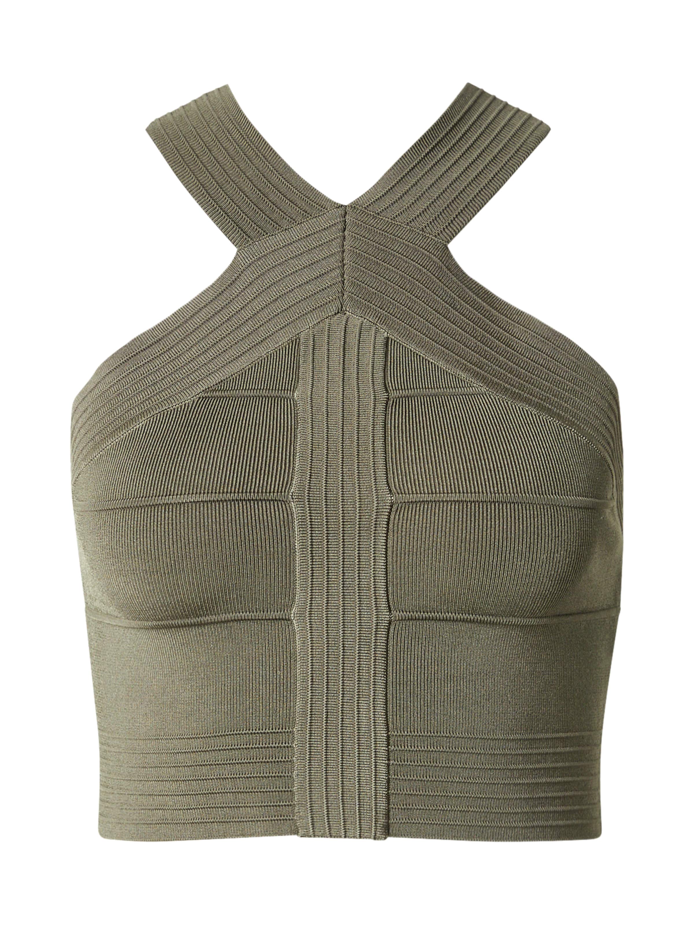 GUESS Vyšívaný top 'Mirage' - Zelená: predná strana