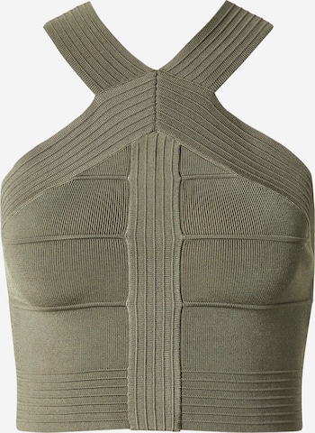 GUESS Knitted top 'Mirage' in Green: front