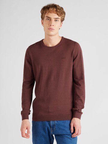 Pull-over s.Oliver en rouge : devant