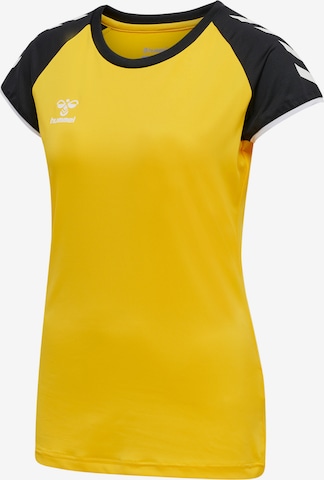 T-shirt fonctionnel Hummel en jaune